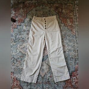 Marine Layer Women's Cream Pants, SIZE 12
